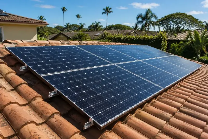 Installation de panneaux solaires à Rhinau